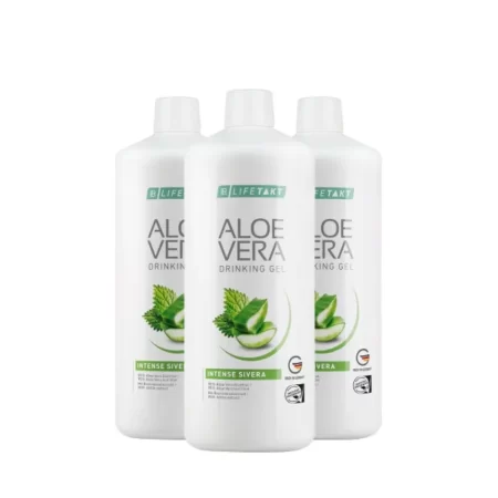 Set Triplo Aloe Vera Gel Bebível Intense Sivera